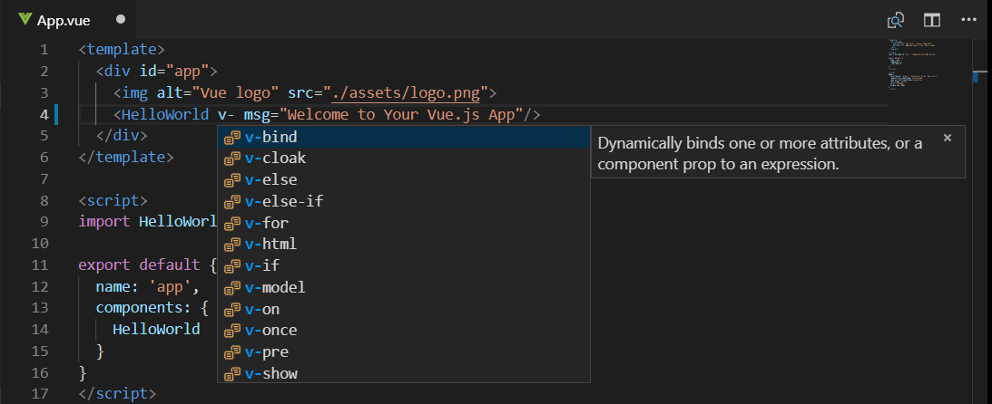 Vue.js suggestions